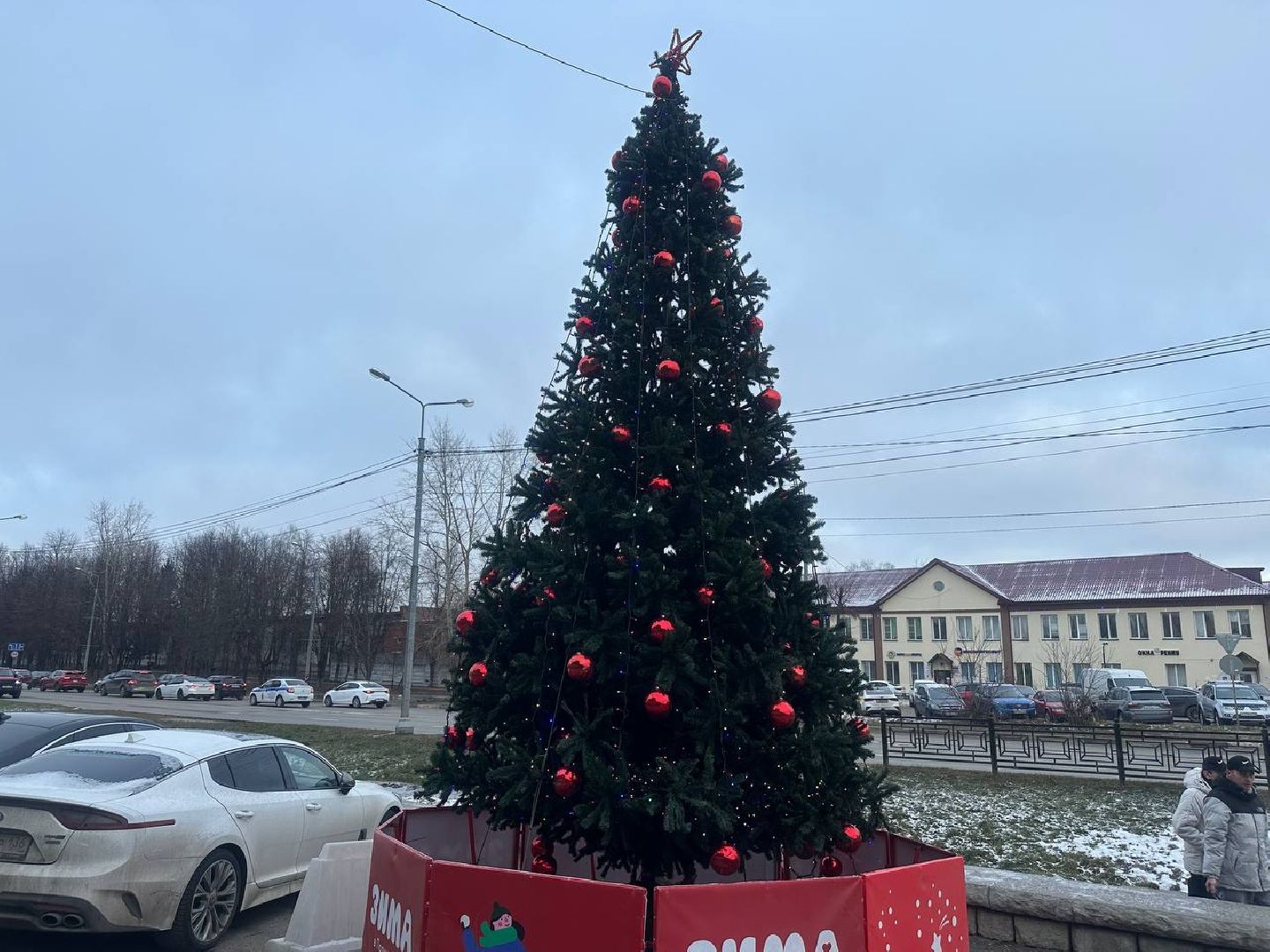 новый год, новогодняя елка, зима в подмомсковье,