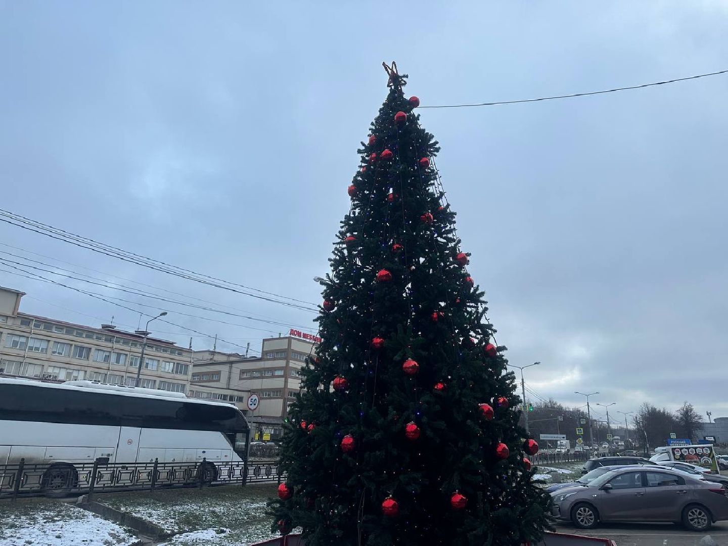 новый год, новогодняя елка, зима в подмомсковье,