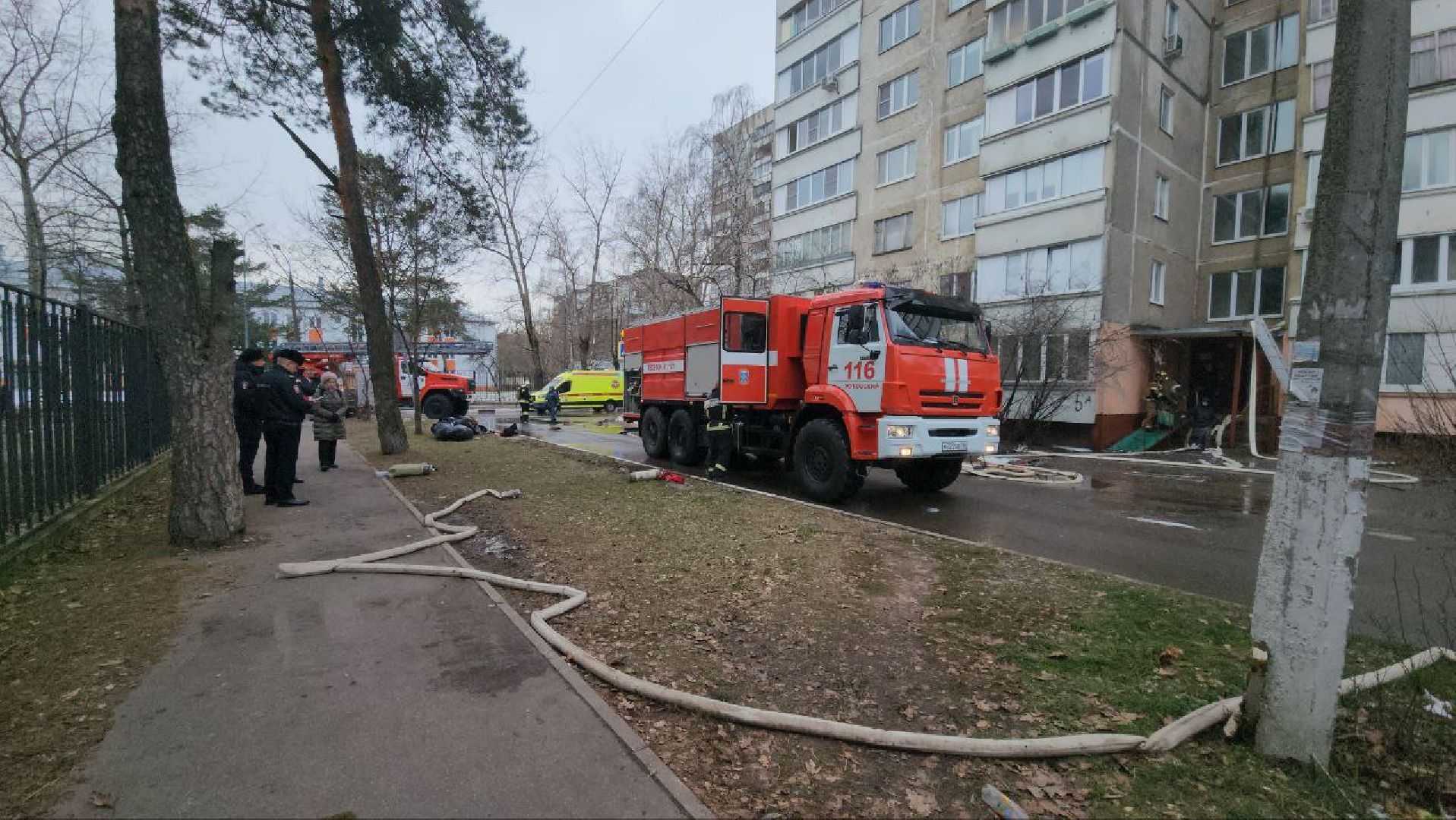 жуковский, пожар, пожарные,