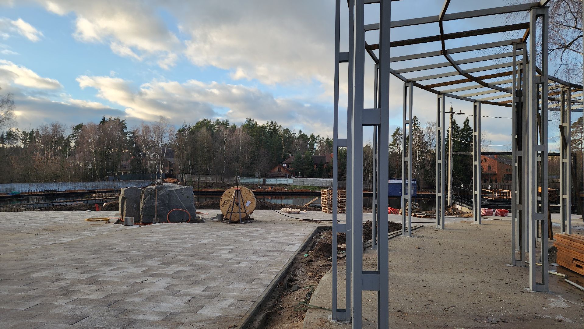 благоустройство, набережная, Лосино-Петровский, вертикалки,