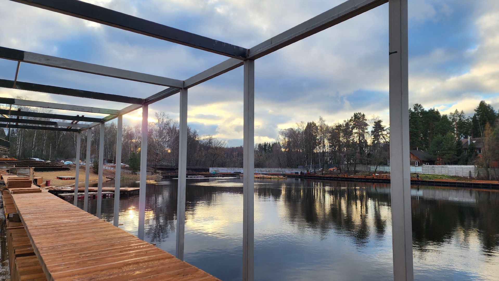 благоустройство, набережная, Лосино-Петровский, вертикалки,