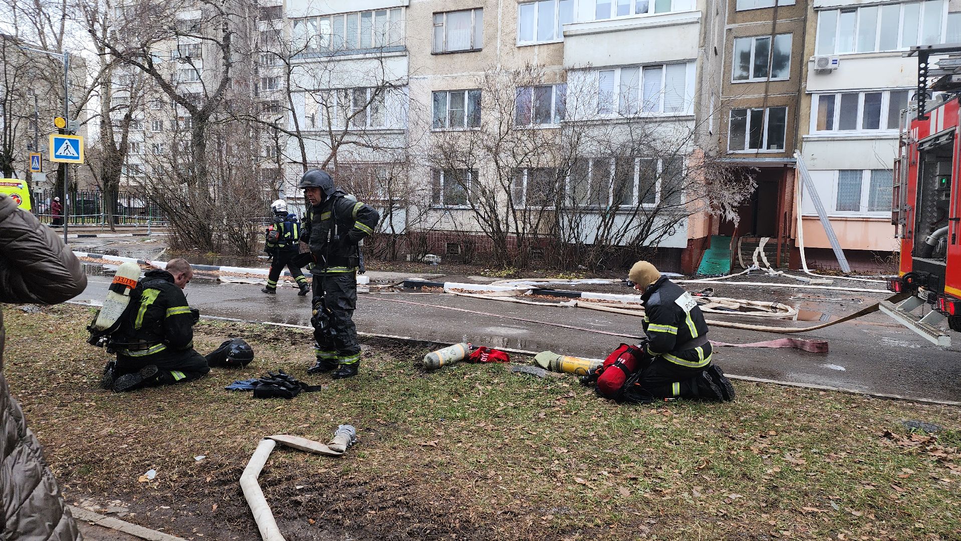 жуковский, пожар, домашние питомцы, мчс, пожарные, дети,