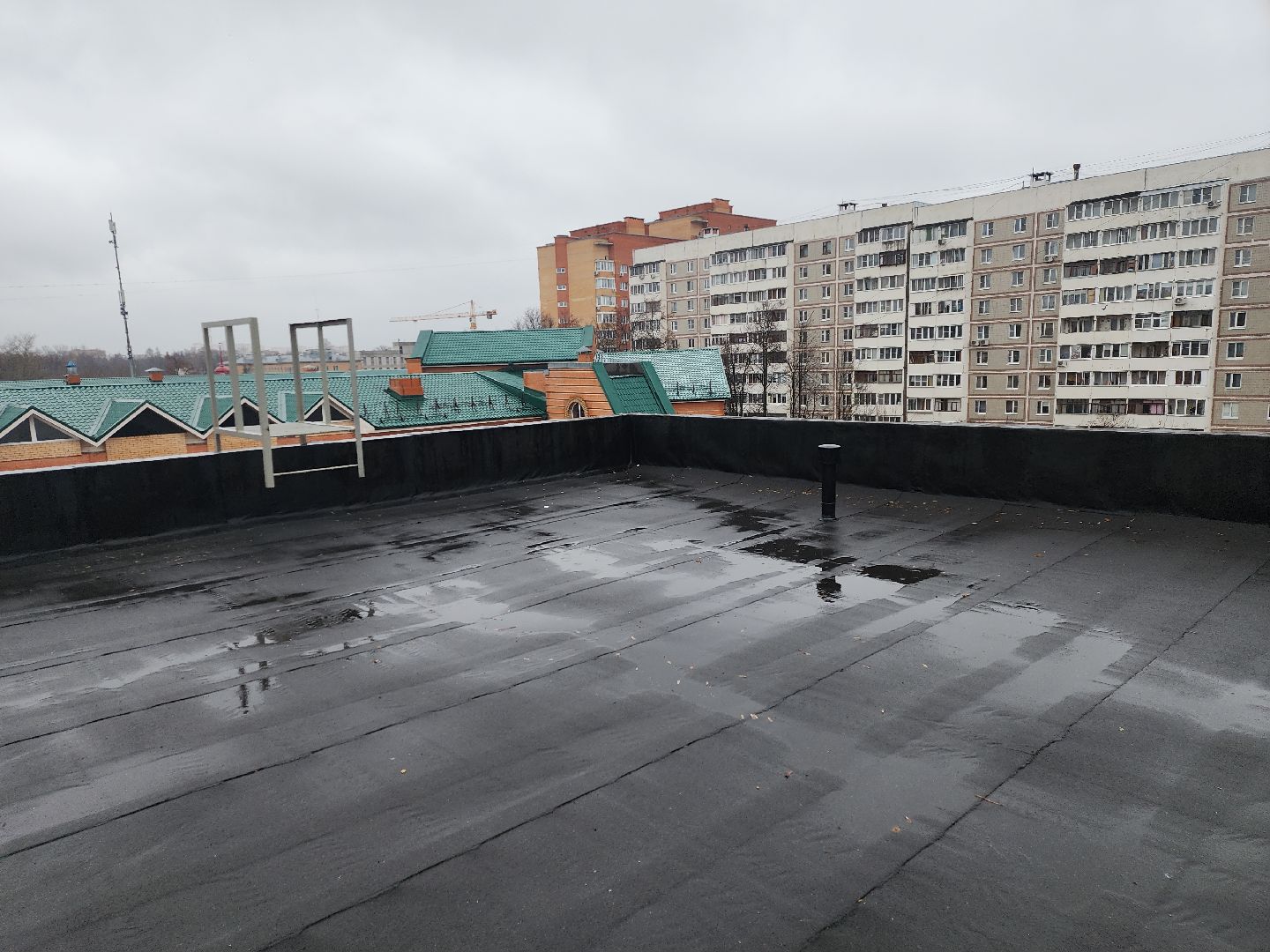 чехов, подмосковье, строительство пристройки, школа, вертикалки,