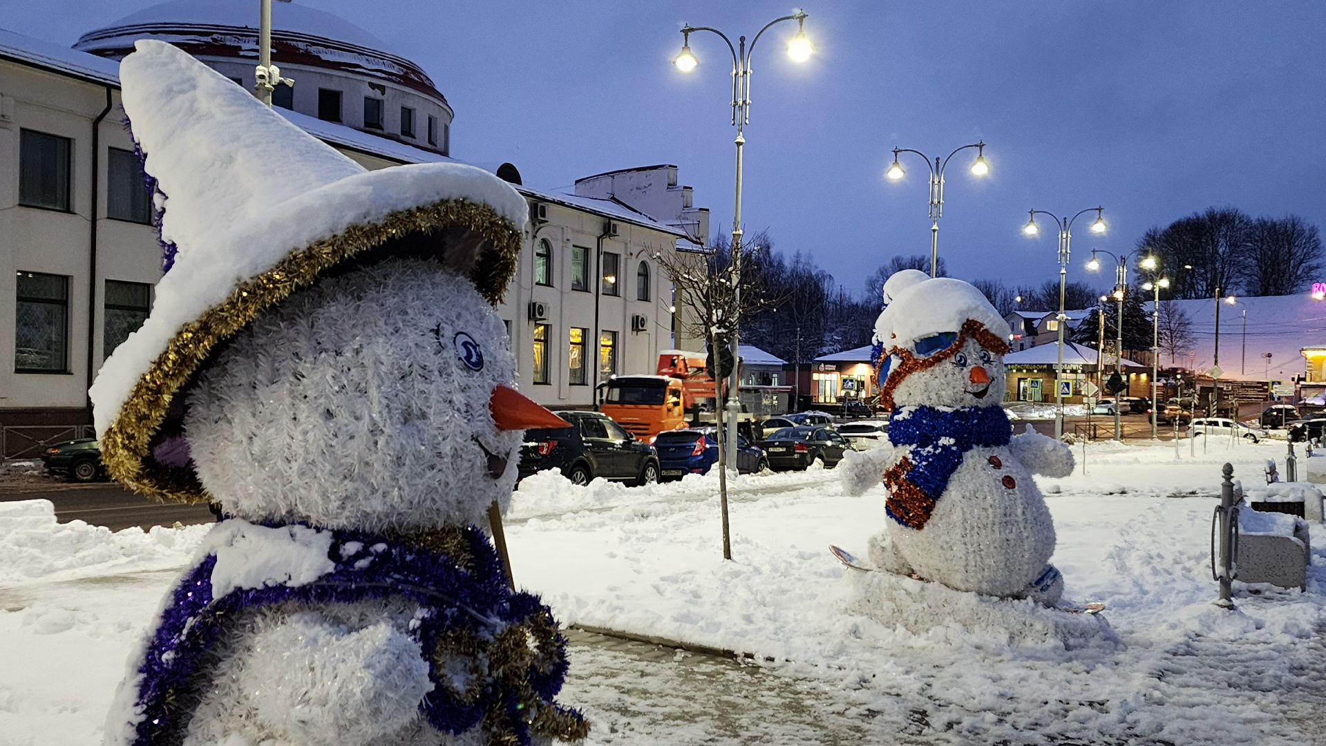 волоколамск, благоуйстройство, новогоднее настроение, новогоднее украшение, вертикалки,