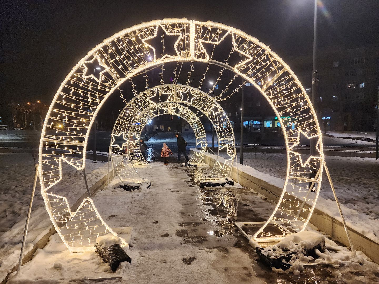 красноармейск, городской округ пушкинский, новогоднее украшение, вертикалки,