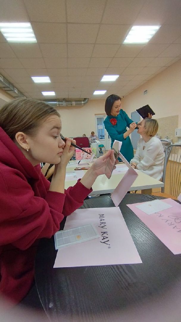 вертикалки, ивантеевка, уход за лицом, уход за кожей, косметология, мамы, дочки-матери, красота, центр социального обслуживания,