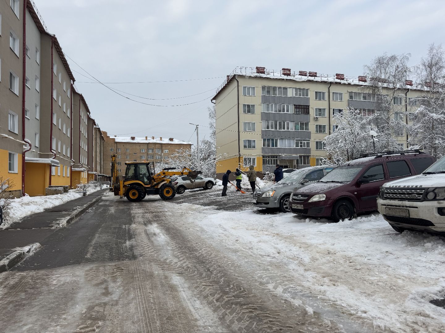 шаховская, снег, очистка дворов, коммунальная служба, вертикалки,