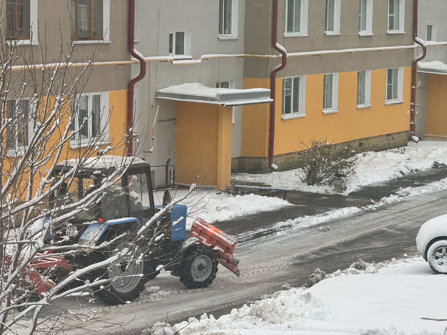 шаховская, снег, очистка дворов, коммунальная служба, вертикалки,