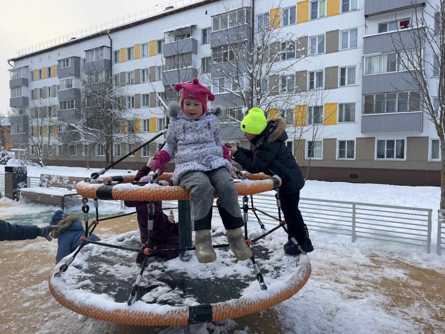 шаховская, детская площадка, открытие детской площадки, вертикалки,