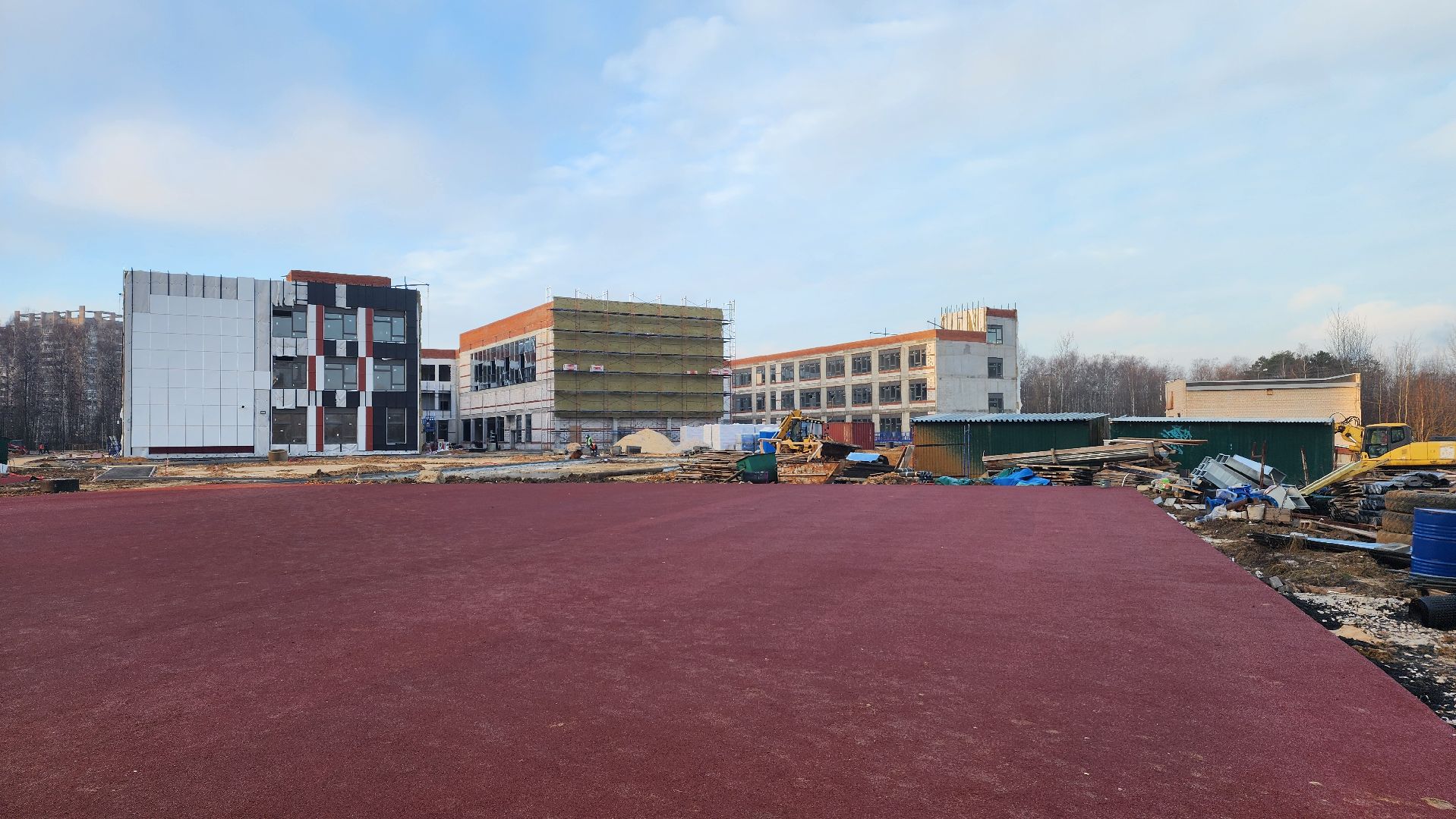 ступино, школа на 550 мест в квартале Надежда, новая школа, вертикалки,