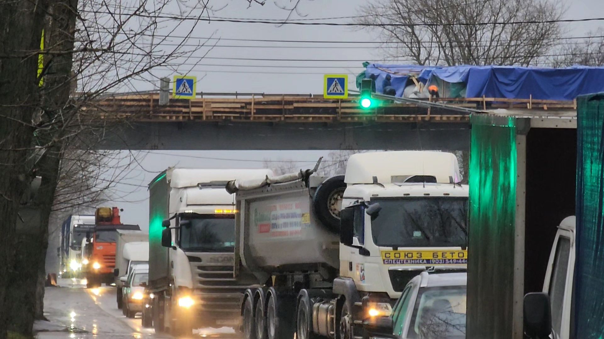 одинцово, цкад, объезд малых вязем, дороги, строительство, путепровод, мост, тоннель, можайское шоссе, петровское шоссе,