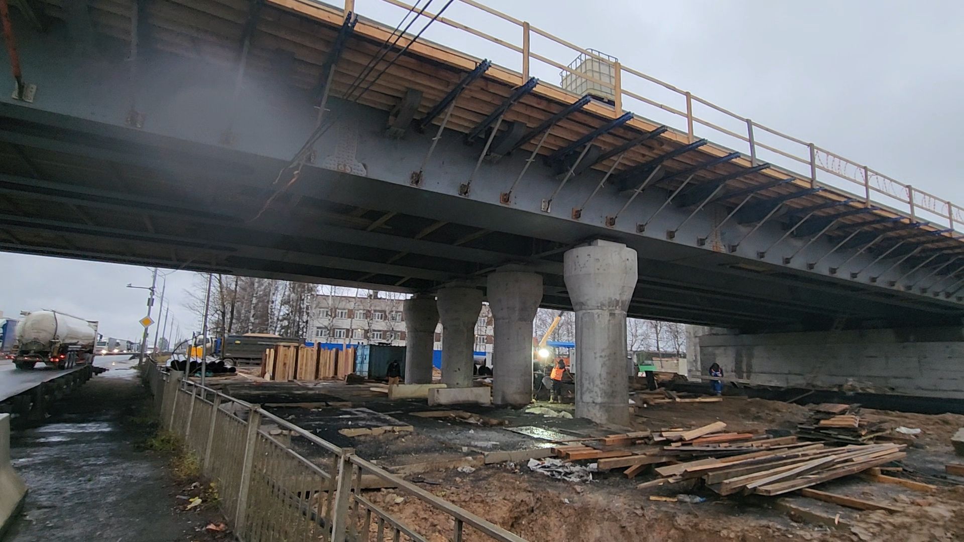 одинцово, цкад, объезд малых вязем, дороги, строительство, путепровод, мост, тоннель, можайское шоссе, петровское шоссе,