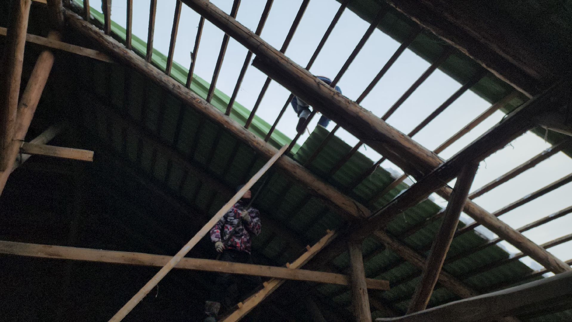 дом культуры, дорохово, руза, рузский городской округ, ремонт крыши, ремонт кровли, московская область, вертикалки,