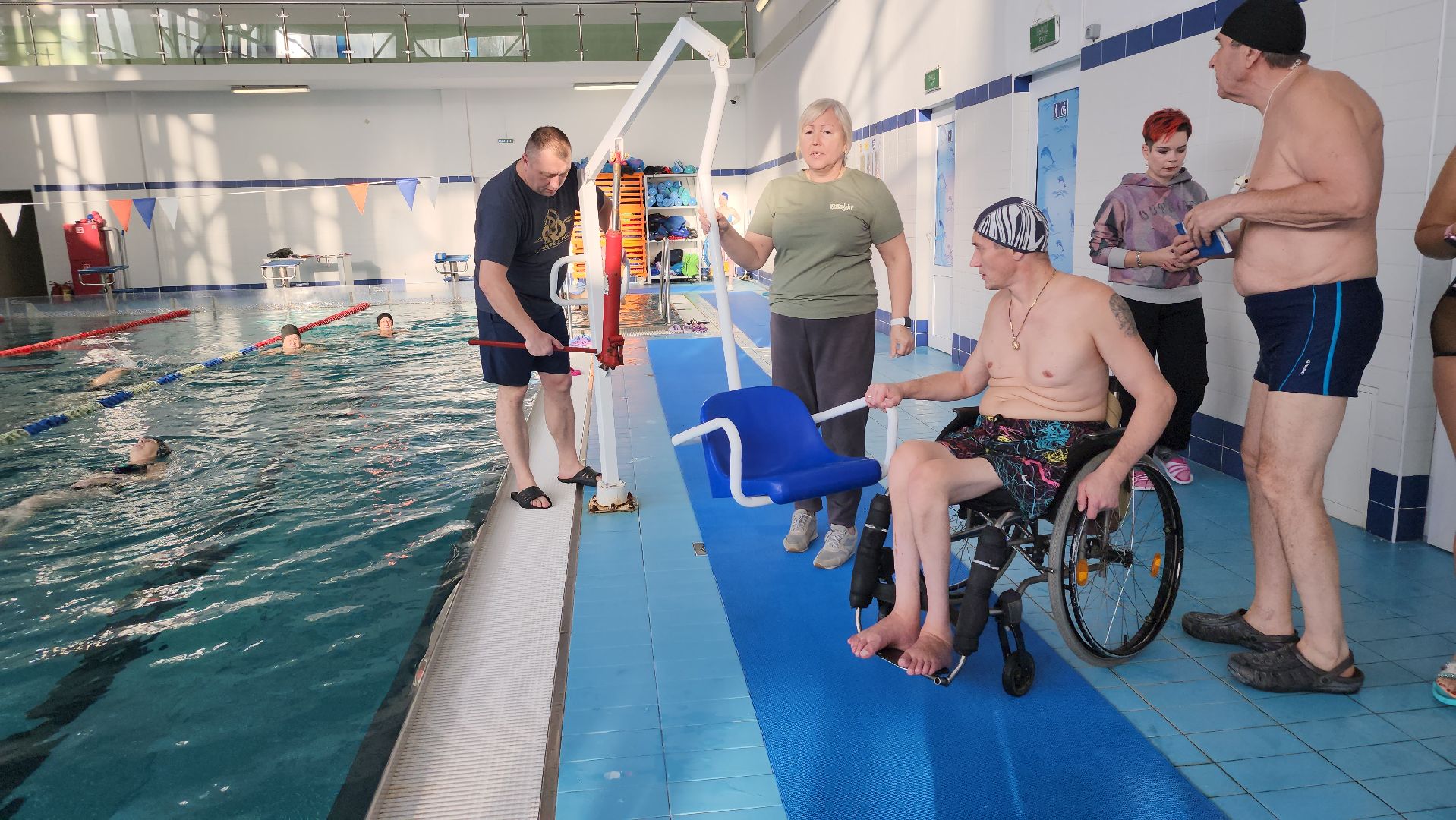 личное первенство по плаванию, спортсмены с ограниченными возможностями, соревнования по плаванию, Ногинск, Богородский городской округ,