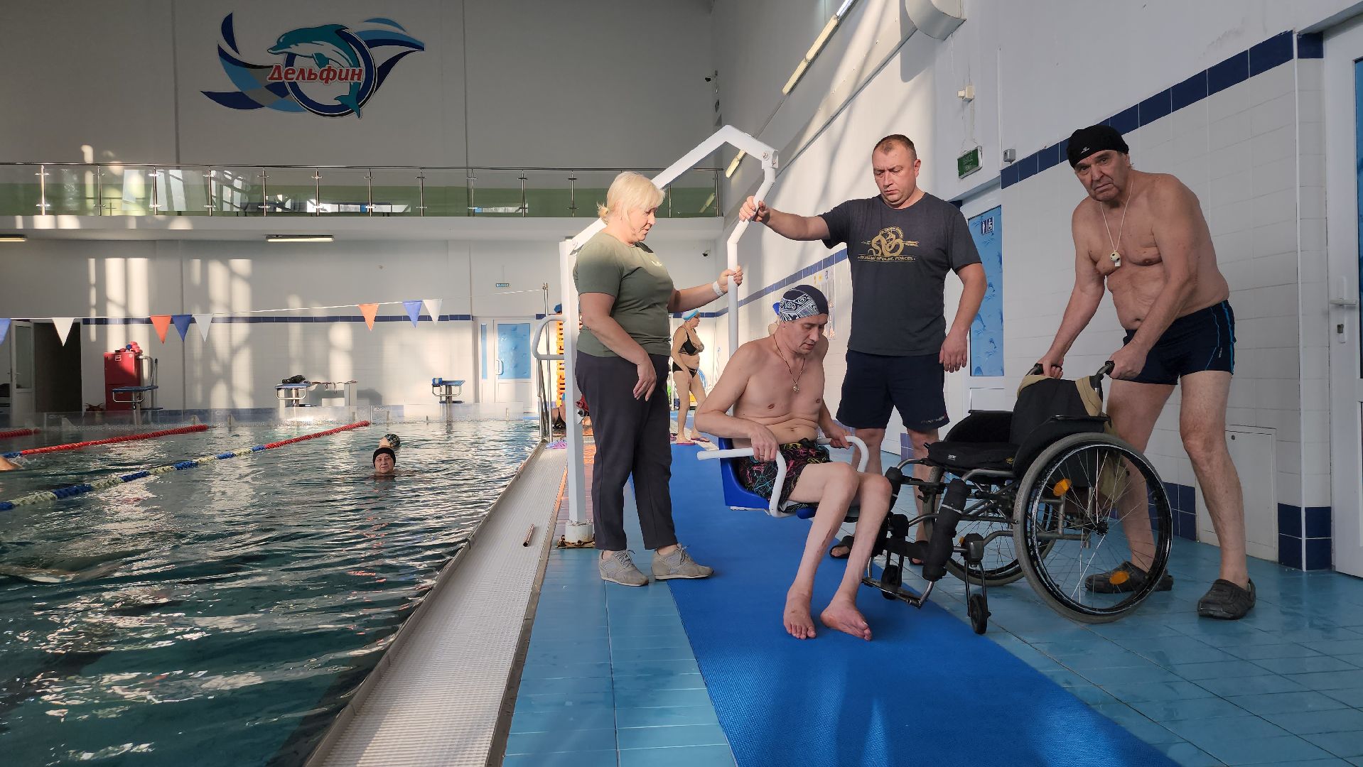личное первенство по плаванию, спортсмены с ограниченными возможностями, соревнования по плаванию, Ногинск, Богородский городской округ,