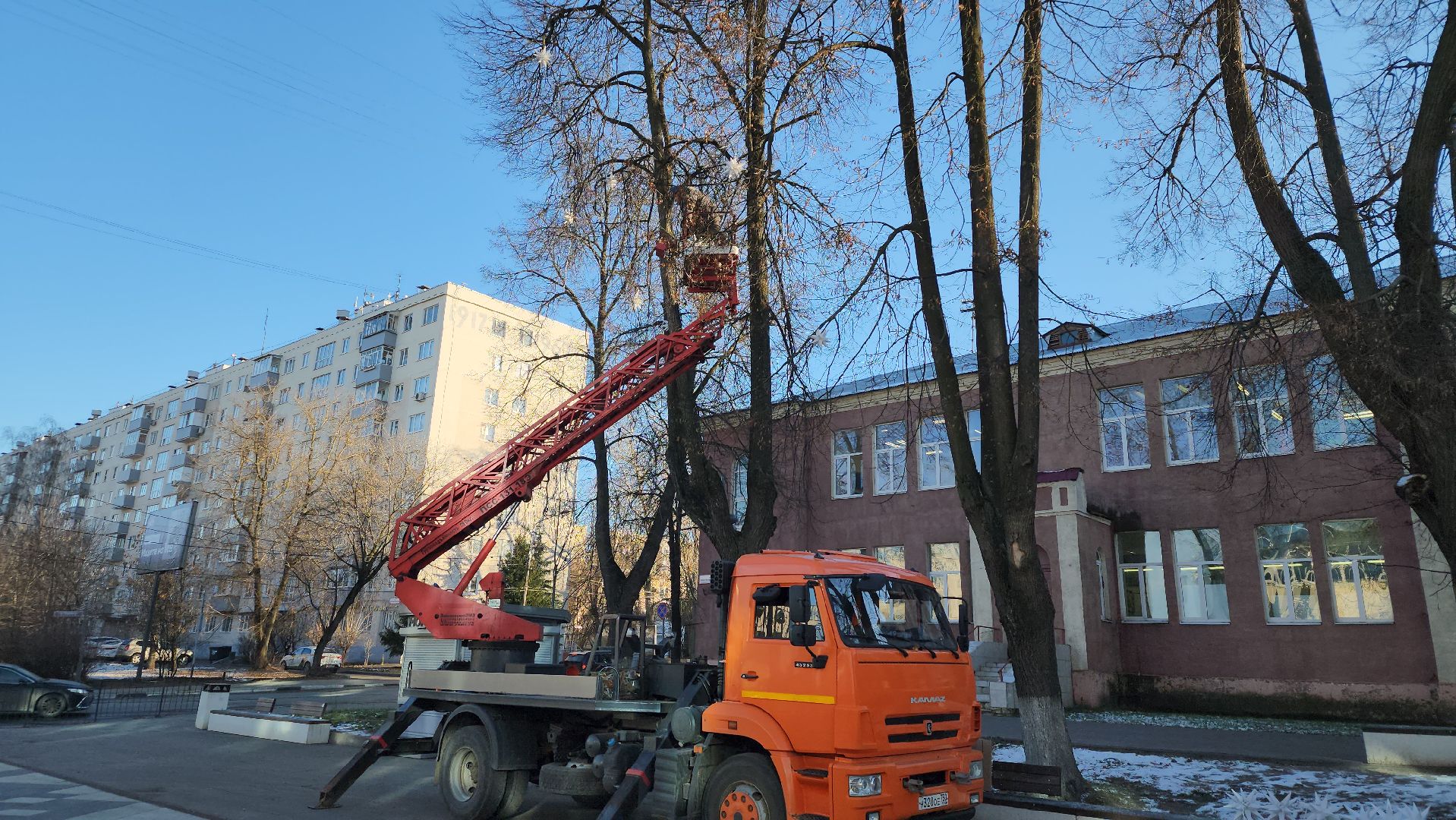 Новый год, украшение города к новому году, Фонтанная площадь, Ногинск, Богородский городской округ, вертикалки,