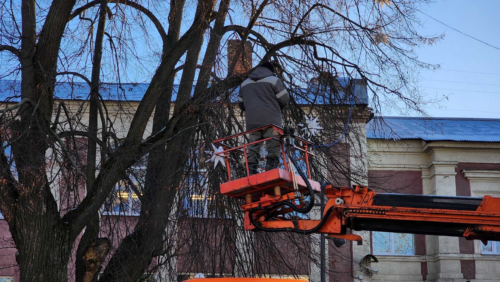 Новый год, украшение города к новому году, Фонтанная площадь, Ногинск, Богородский городской округ, вертикалки,