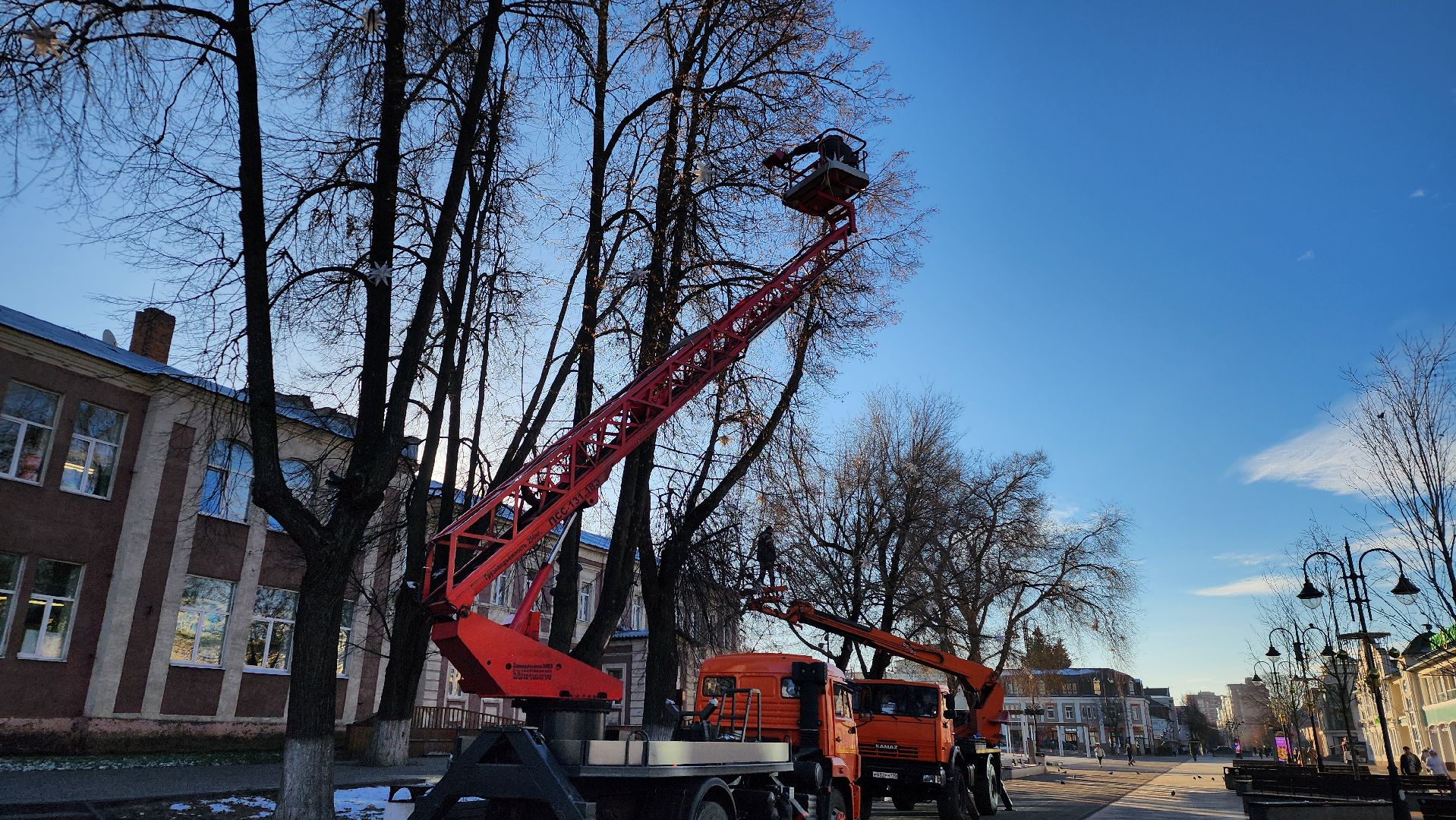 Новый год, украшение города к новому году, Фонтанная площадь, Ногинск, Богородский городской округ, вертикалки,