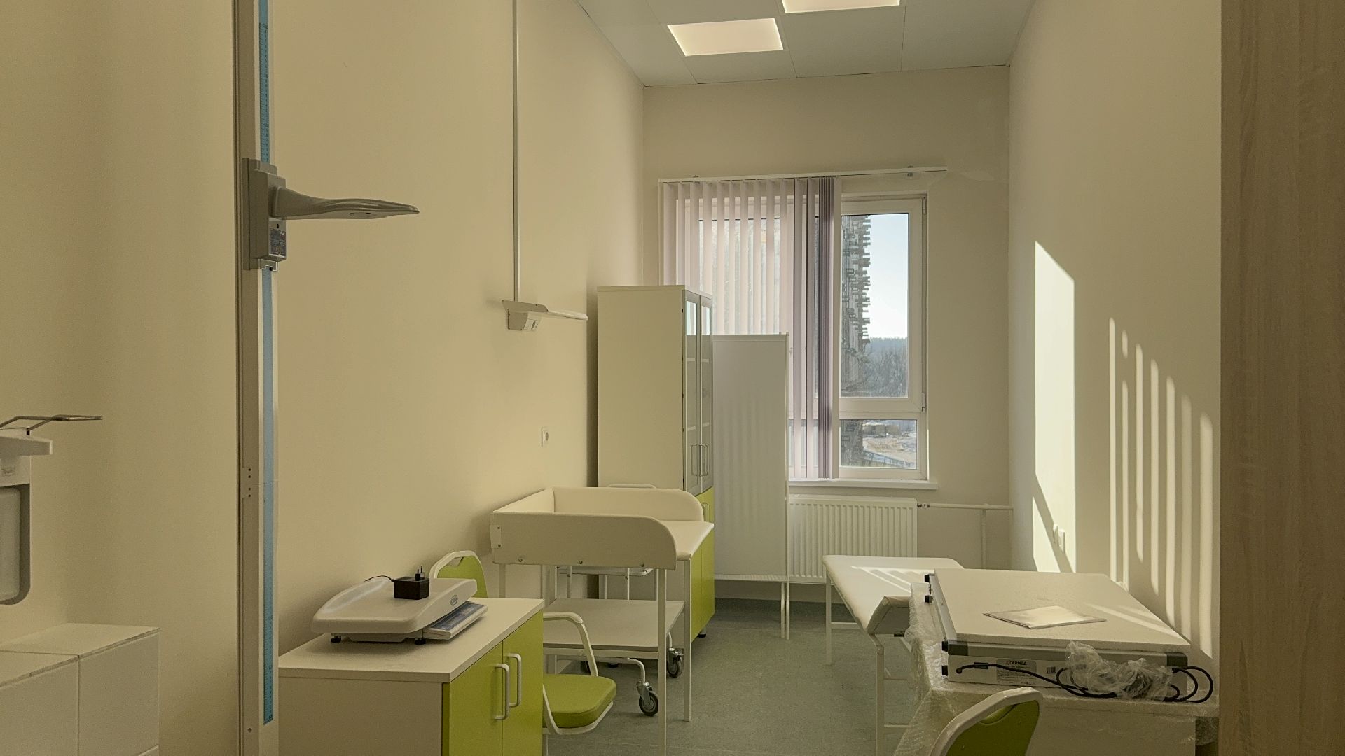 вертикалки, Поликлиника на 1000 посещений, жк пригород лесное, председатель Мособлдумы, глава проверил, Новая поликлиника,