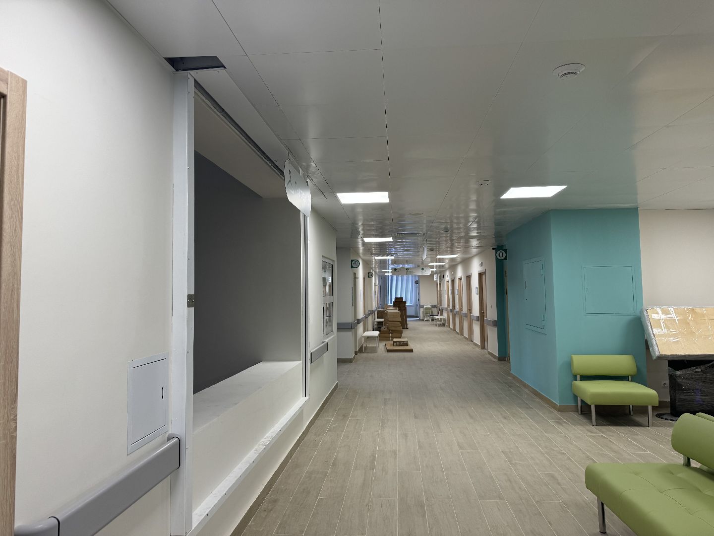 вертикалки, Поликлиника на 1000 посещений, жк пригород лесное, председатель Мособлдумы, глава проверил, Новая поликлиника,