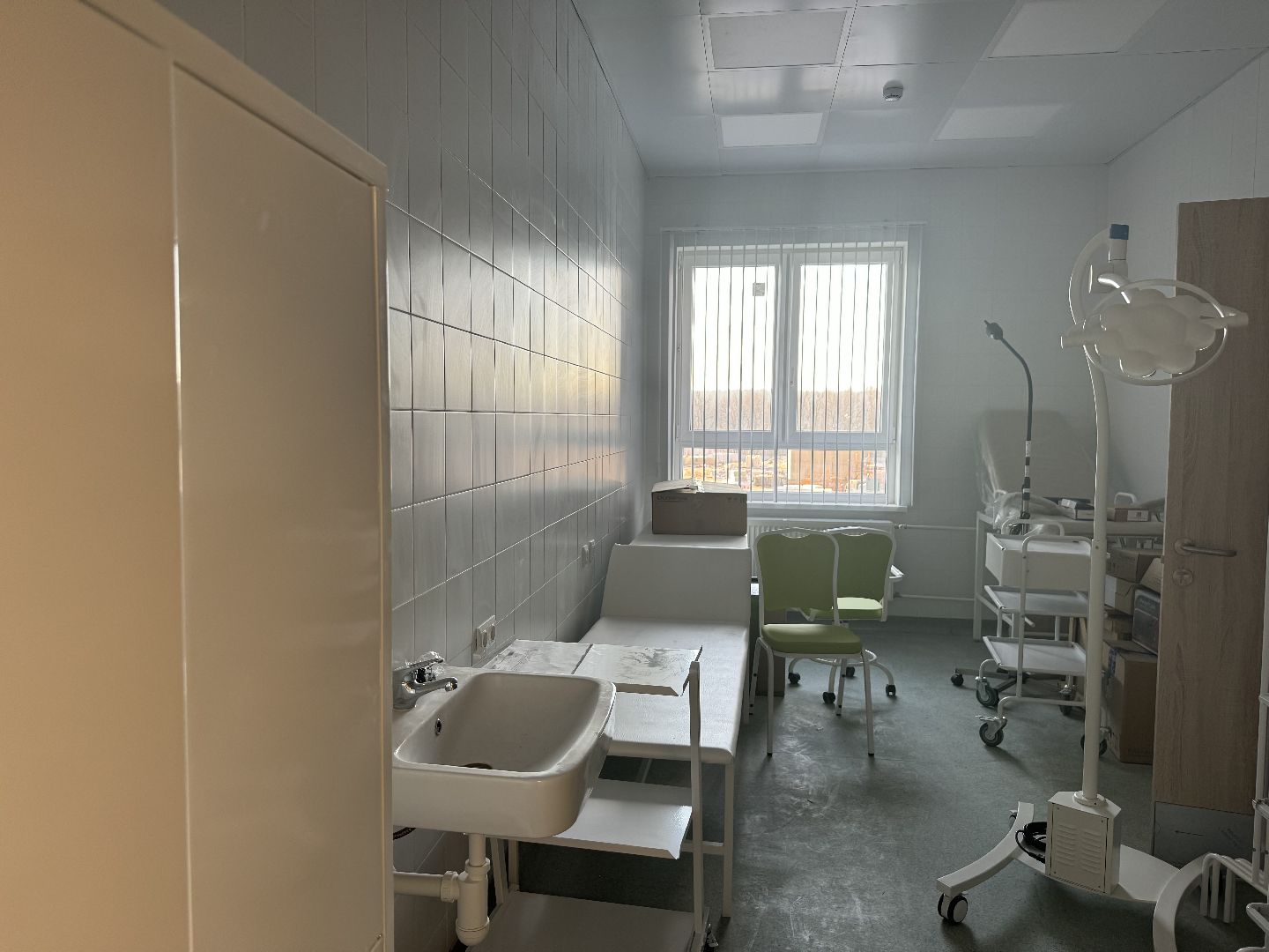 вертикалки, Поликлиника на 1000 посещений, жк пригород лесное, председатель Мособлдумы, глава проверил, Новая поликлиника,