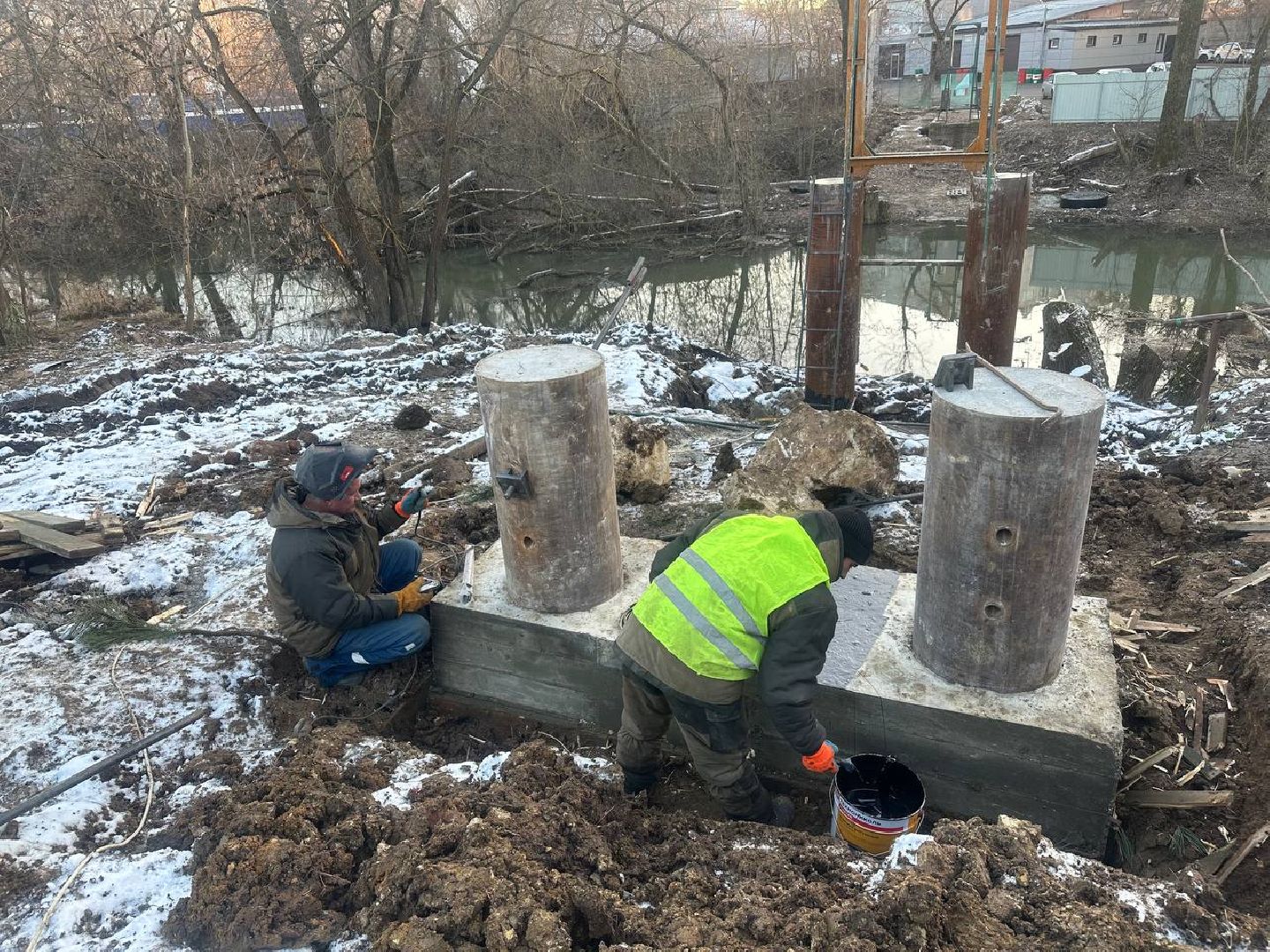 ремонт, ремонт моста, благоуйстройство, вертикалки,