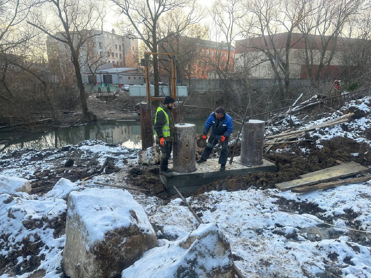 ремонт, ремонт моста, благоуйстройство, вертикалки,