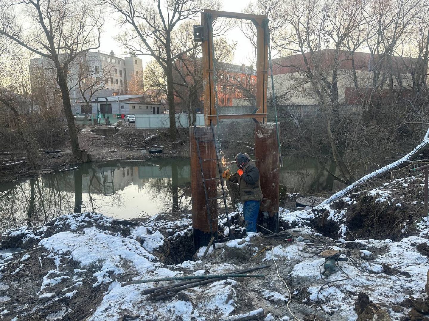 ремонт, ремонт моста, благоуйстройство, вертикалки,
