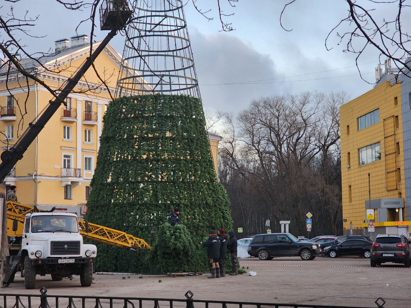 воскресенск, новый год, новогоднее настроение, украшение города, вертикалки,