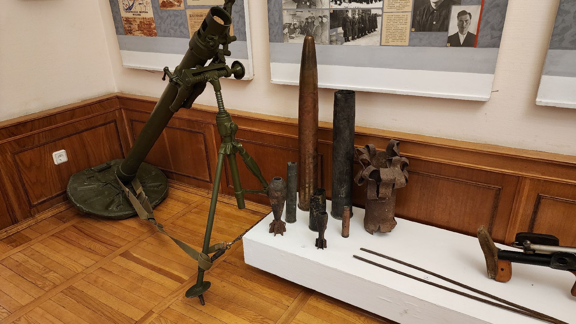 кашира, открытие выставки, битва за москву, вов,