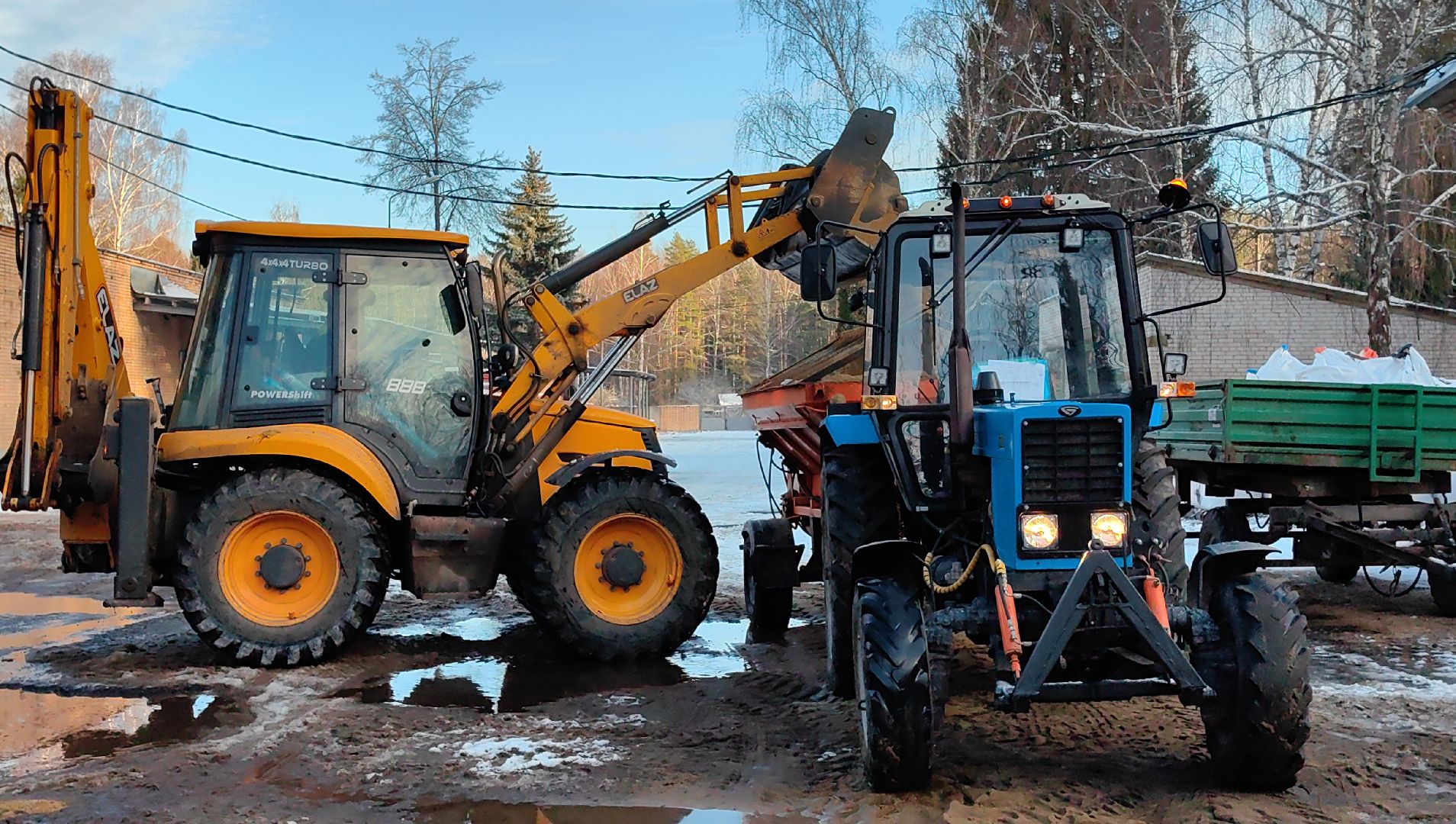 Снегоуборщики, техника, автопарк, песок, соль, дороги, вертикалки,