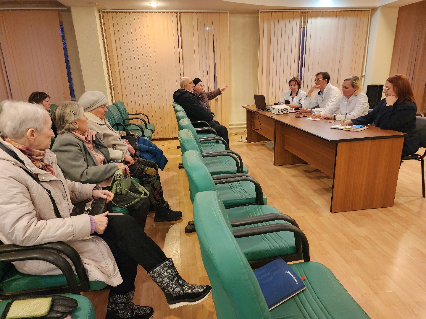 фрязино, здравоохранение, больница, медицина, встреча с жителями,