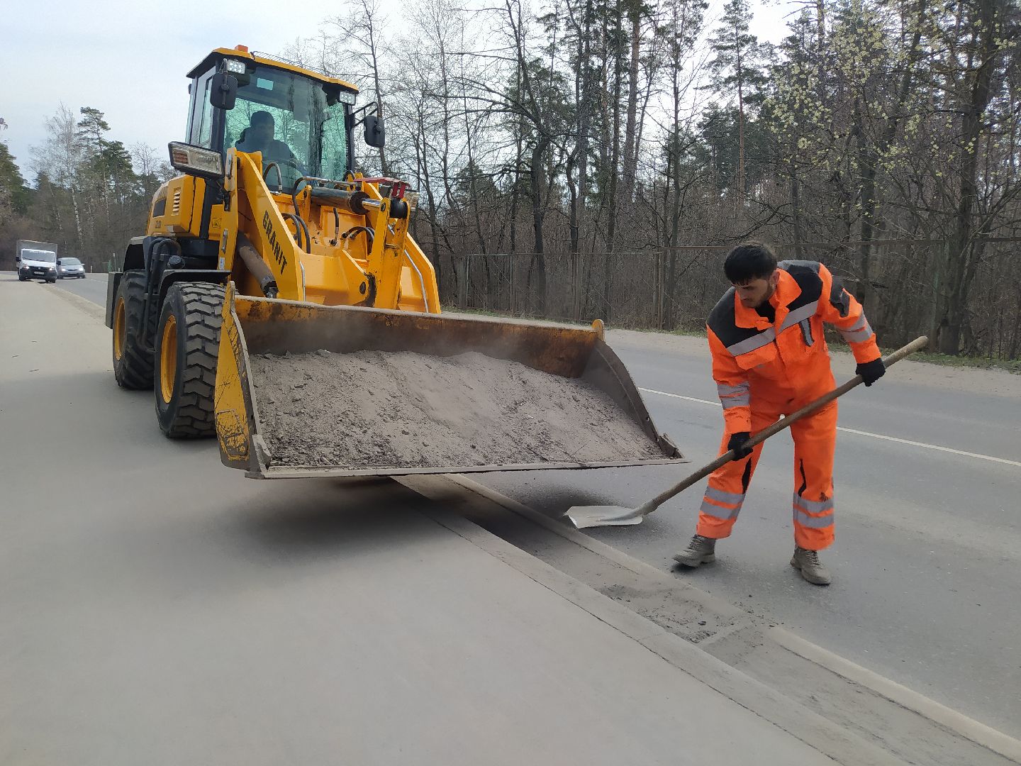 Дороги, бордюры, уборка, ЖКХ