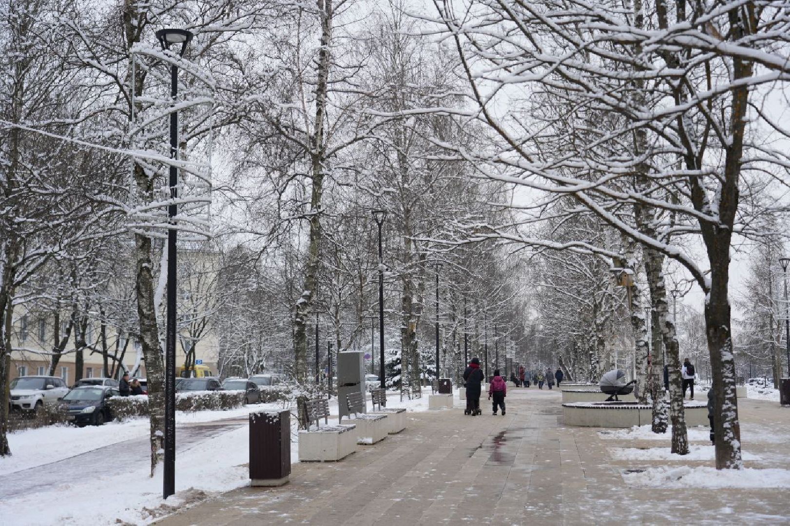 Сергиев Посад, Сергиево-Посадский городской округ, Благоустройство, Новый год, Зима в Подмосковье, Украшения, вертикалки,