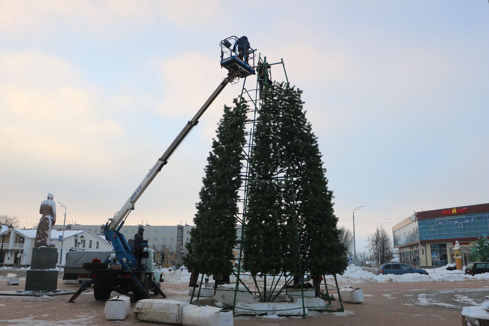 лотошино, ёлка, вертикалки,