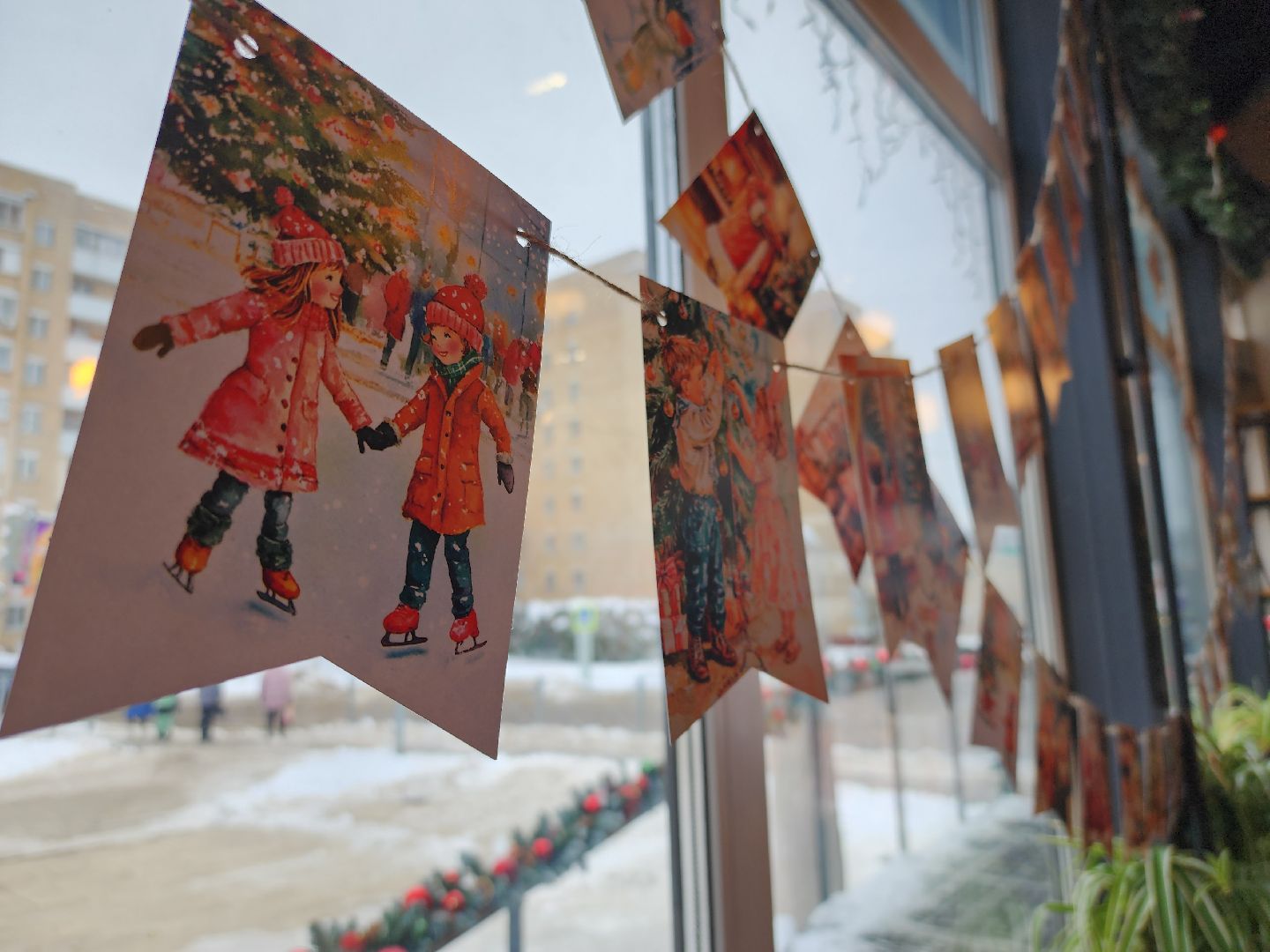 новый год, новогоднее настроение, украшение города к новому году, Праздник, благоустройство, Руза, рузский городской округ, вертикалки,