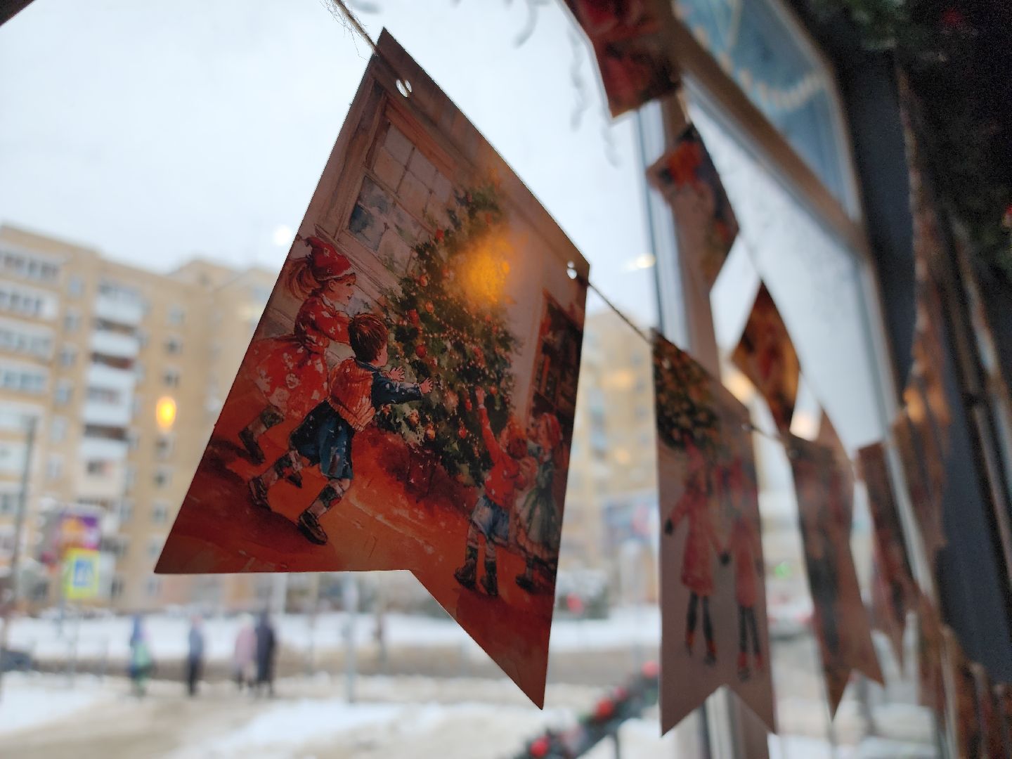 новый год, новогоднее настроение, украшение города к новому году, Праздник, благоустройство, Руза, рузский городской округ, вертикалки,