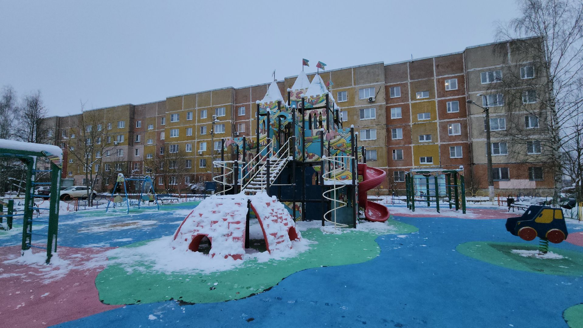 детская площадка, модернизация дип, губернаторская детская площадка, колюбакино, руза, рузский городской округ, московская область,