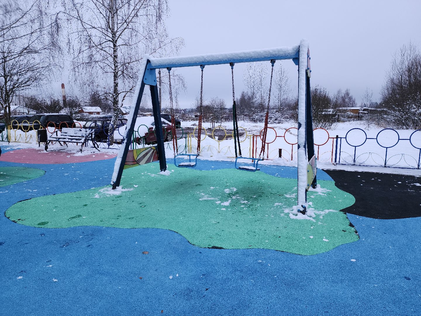 детская площадка, модернизация дип, губернаторская детская площадка, колюбакино, руза, рузский городской округ, московская область,