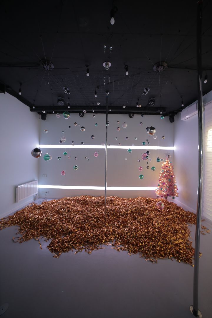 одинцово, лесной городок, пилон, студия, pole dance, новый год, фотосессия, вертикалка, вертикальное видео