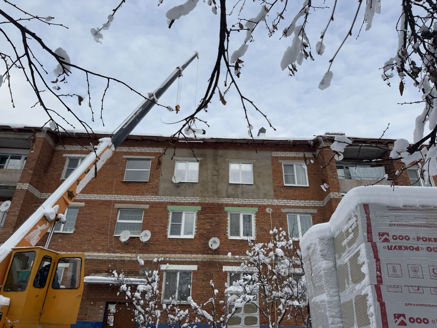 шаховская, фасадные работы, ремонт дома, фонд капитального ремонта, вертикалки,