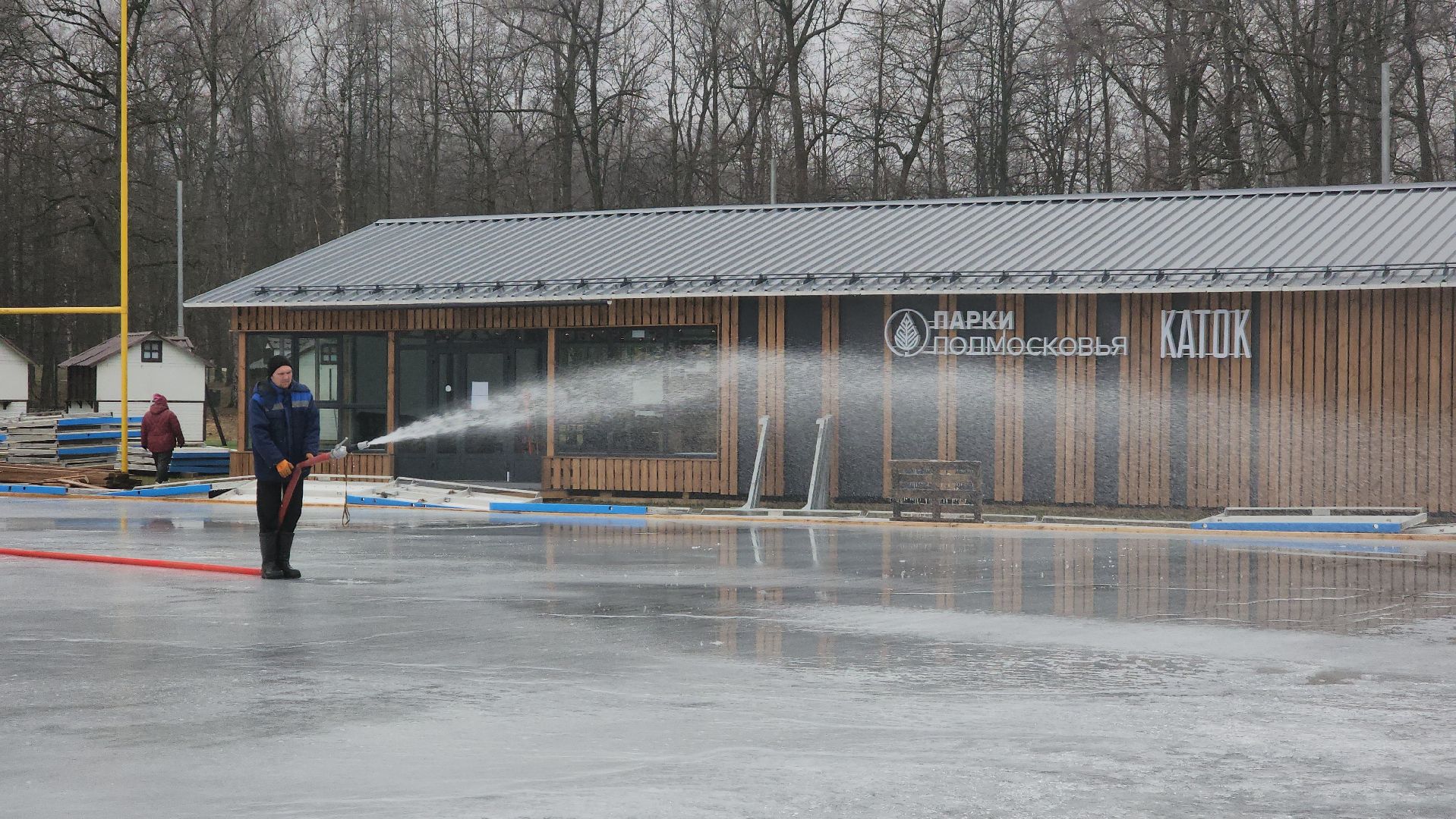 ступино, парки подмосковья, зима в подмомсковье, каток в парке, вертикалки,