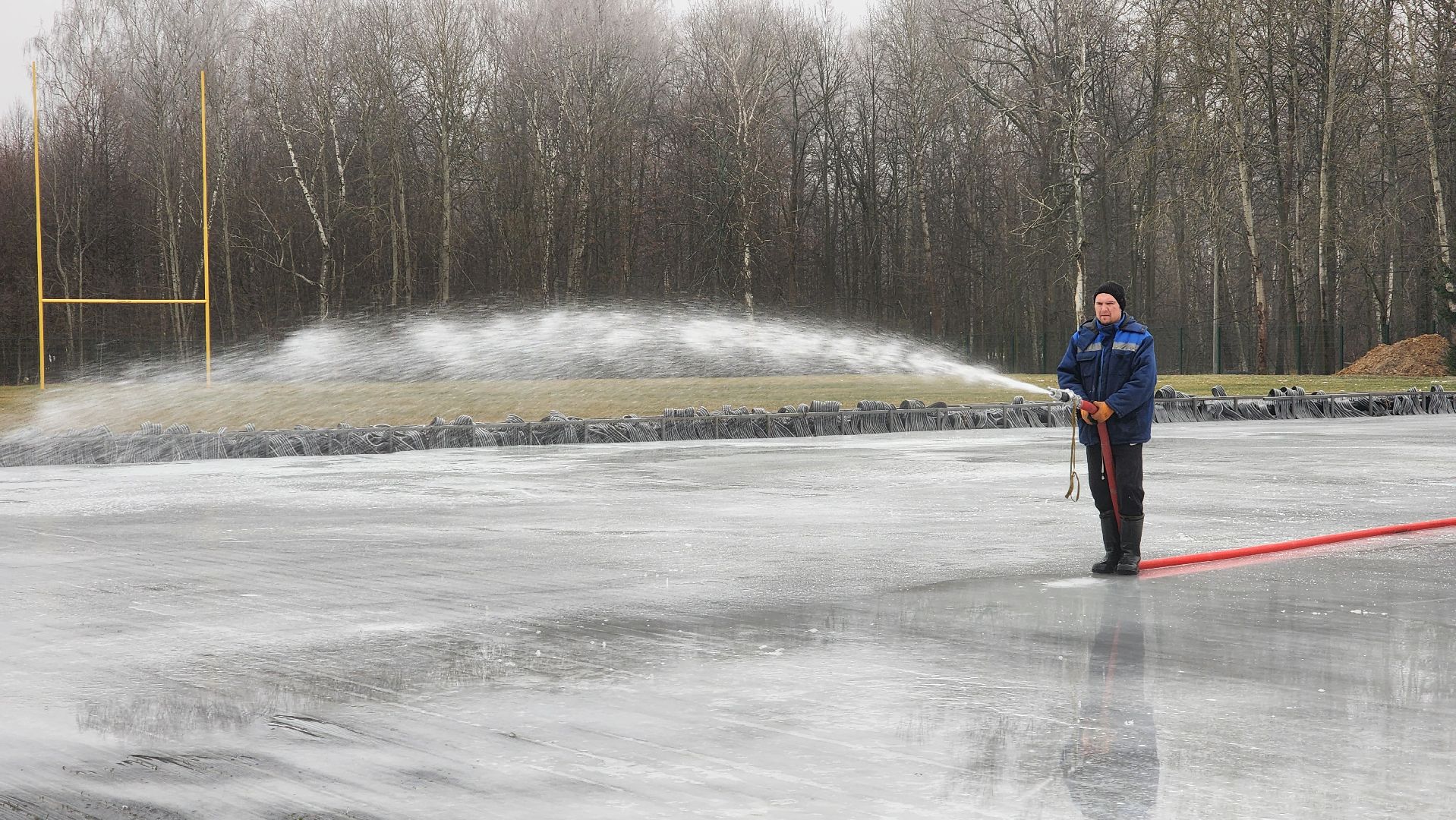 ступино, парки подмосковья, зима в подмомсковье, каток в парке, вертикалки,