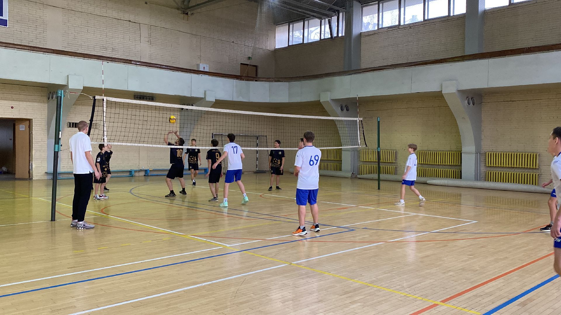 спорт, подольск, школьная лига, волейбол,