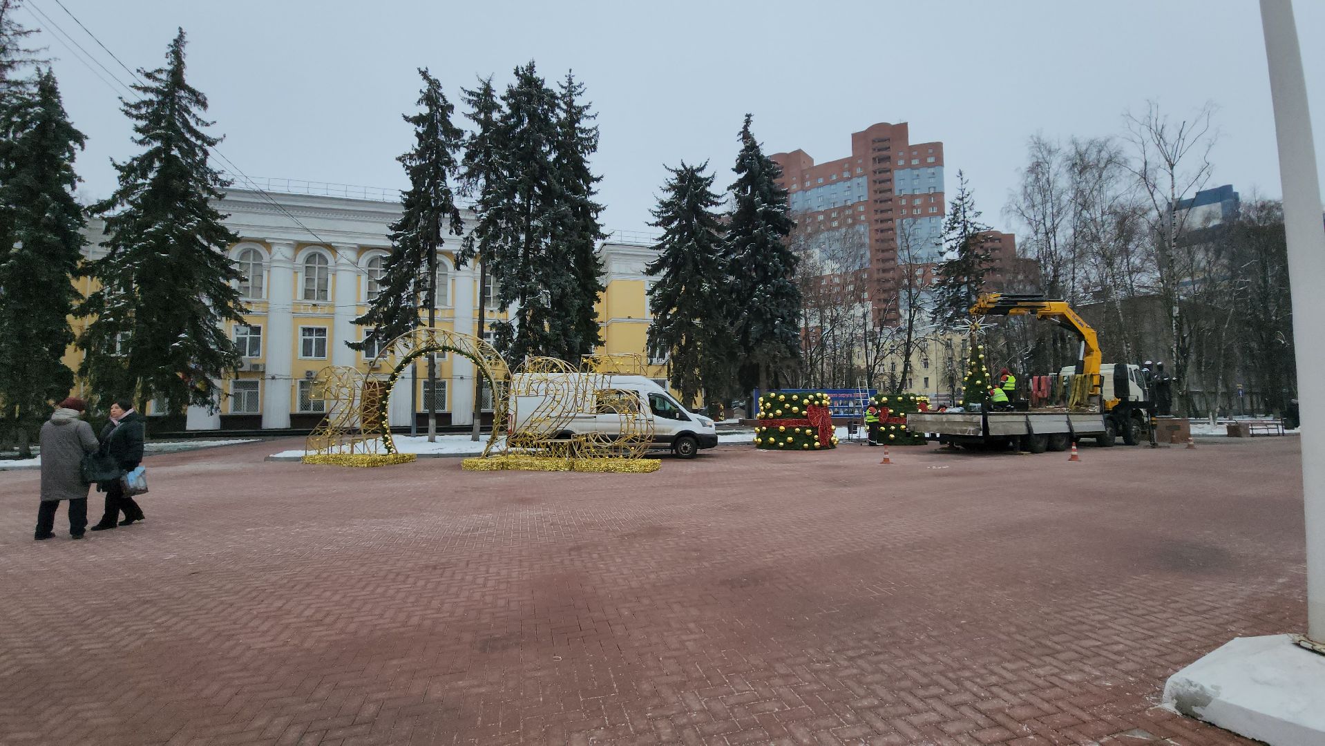 ель, новый год, гирлянда, шары, вертикалки,