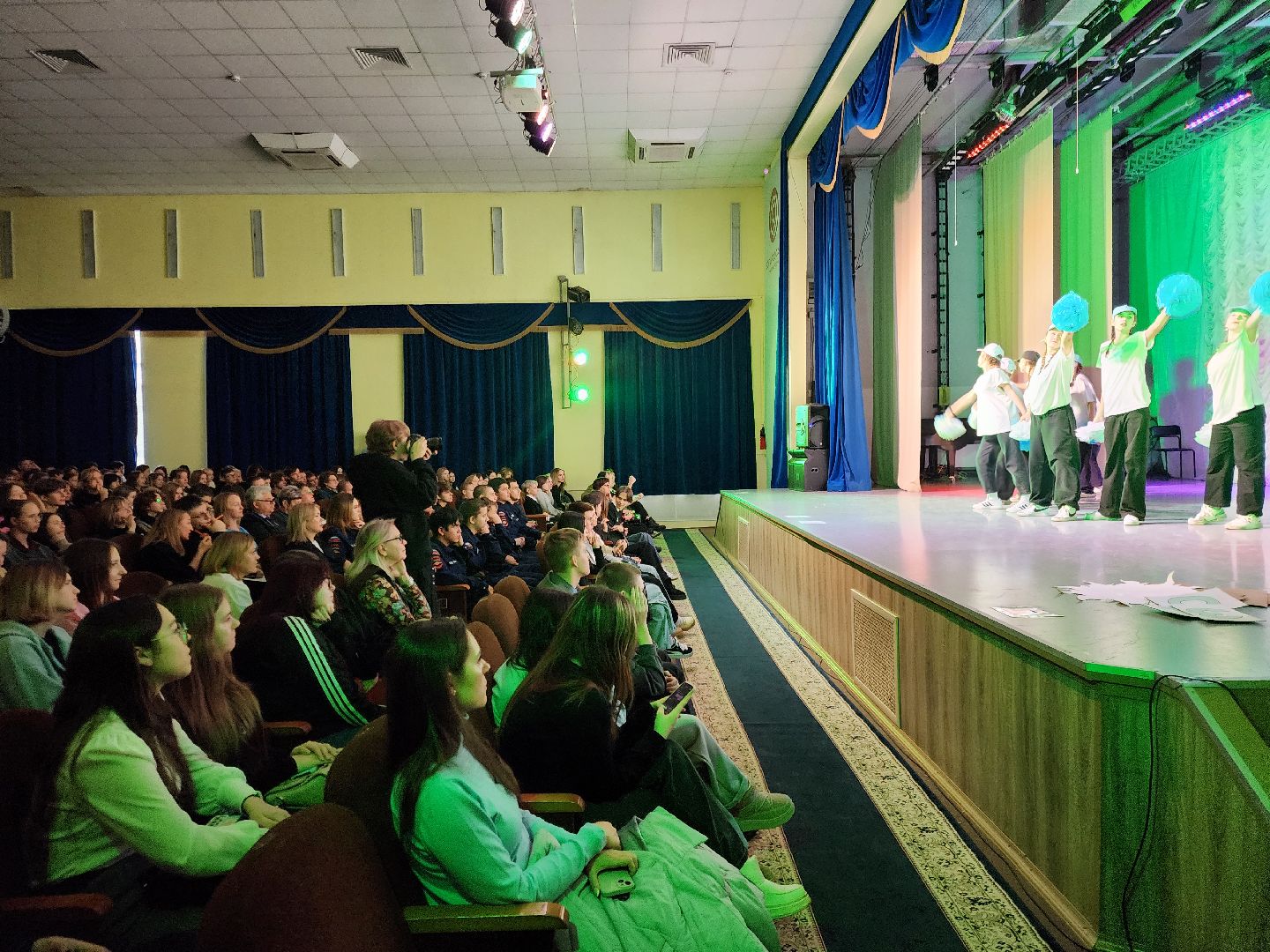 ногинск, жители, общество, центр образования, школа, агитбригада, здоровый образ жизни, марафон, молодежь,