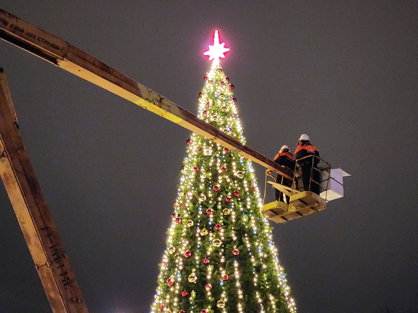 черноголовка, новый год, украшение города к новому году,
