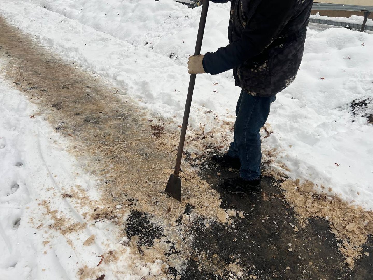 тротуары, лед, городской округ восход, вертикалки,