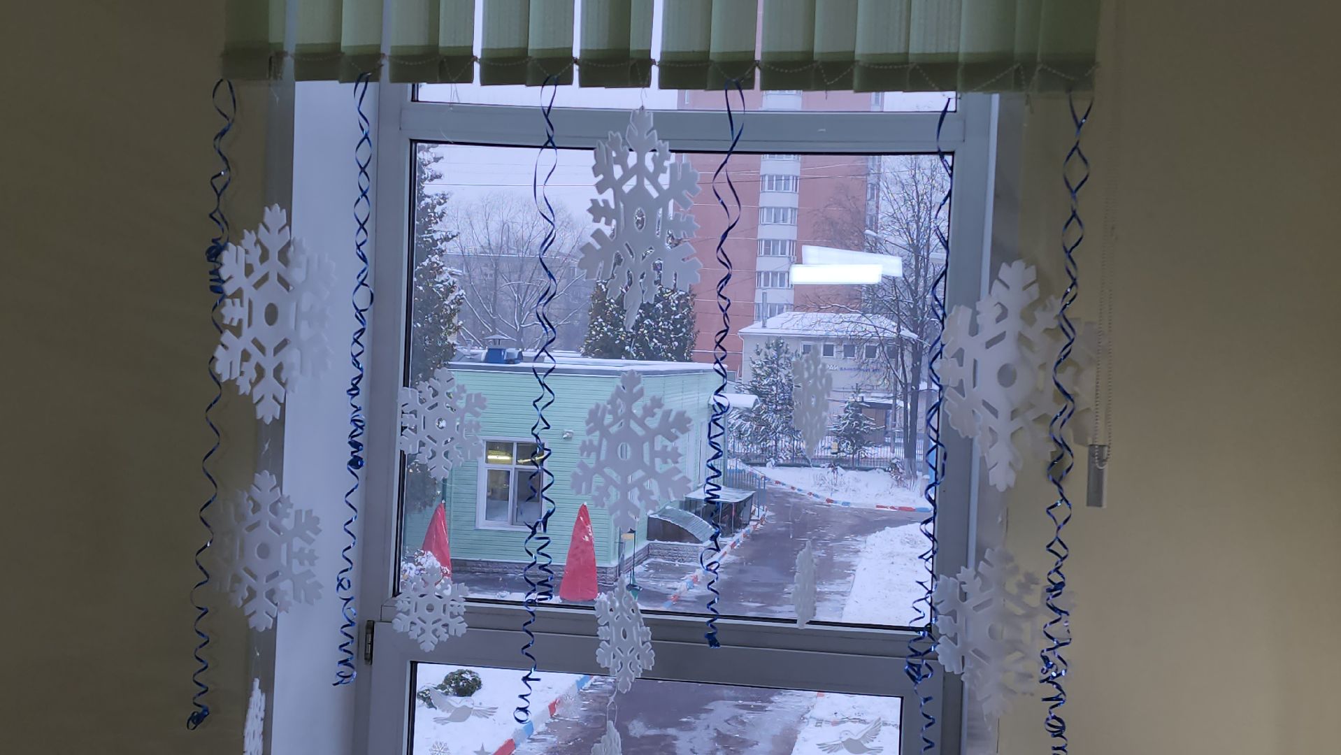 Украшения, Новый год, Лобня, Детский сад, вертикалки,