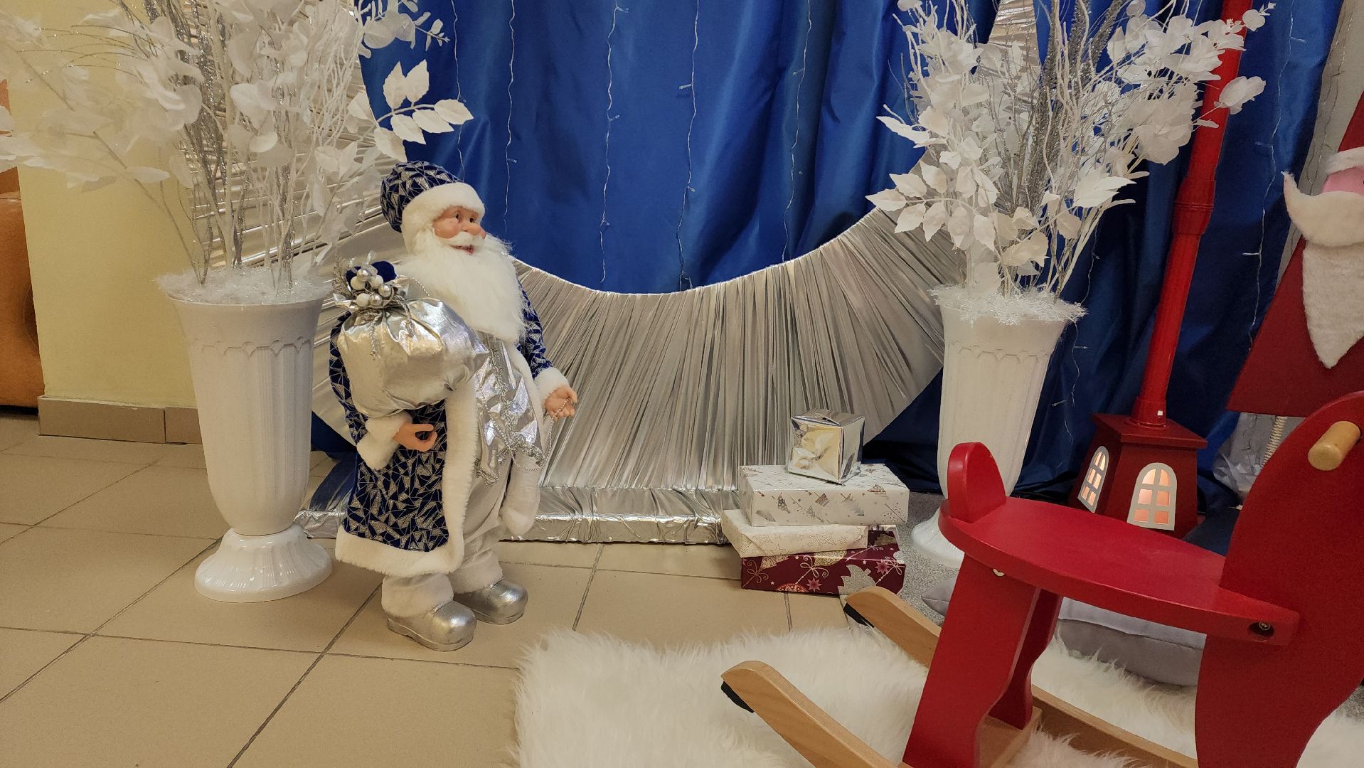 Украшения, Новый год, Лобня, Детский сад, вертикалки,